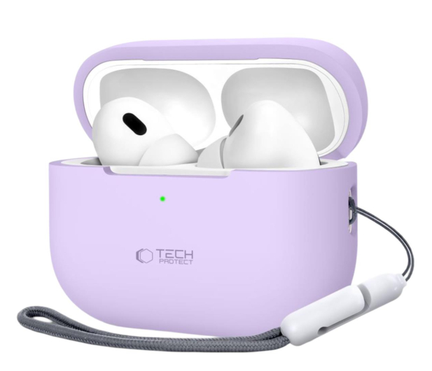 Tech-Protect Silicone do Apple Airpods Pro (1.|2. gen.) lavender - 1285350 - zdjęcie